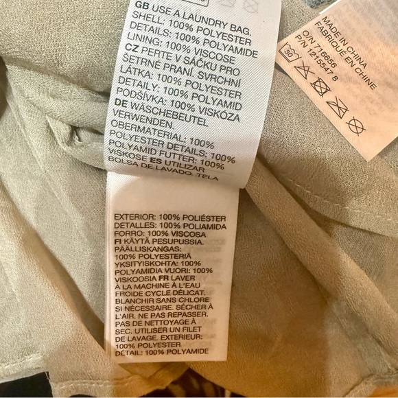 Paris Atelier - by & Other Stories Ethereal Beige Floral Lace Blouse with Sequin - Picture 8 of 10